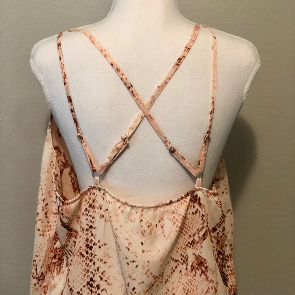 Snakeskin Print Tank - Picture 2 of 2